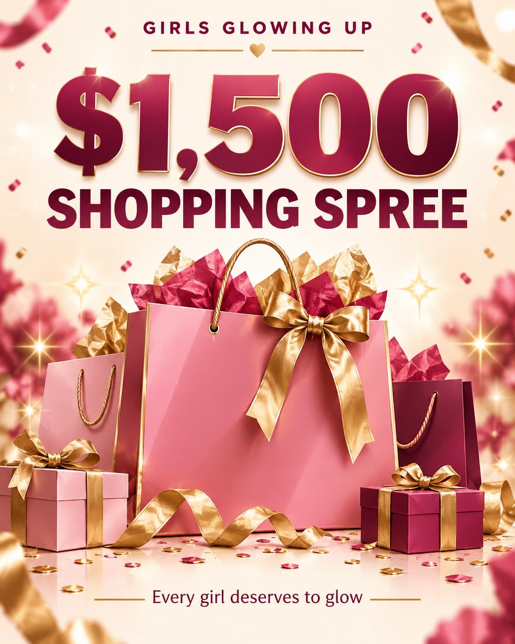 $1,500 Shopping Spree — Every Girl Can Glow Challenge